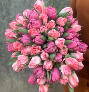 Kytice 25 tulipánů mix