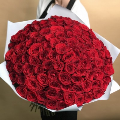 101 red roses 70 cm