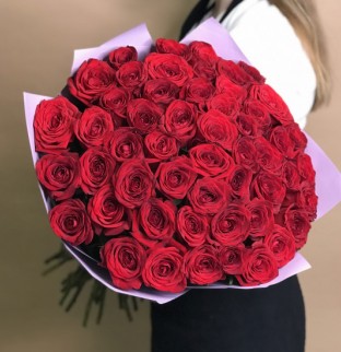51 красная роза