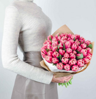 Premium tulipány: korálové  25 ks