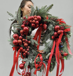 Christmas wreath 