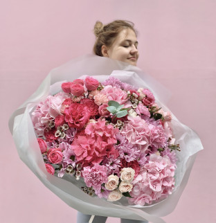 Bouquet “Pink bomb”