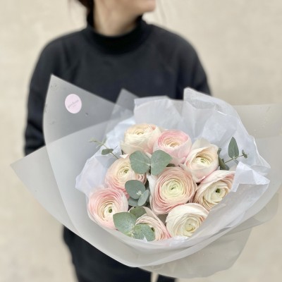 Kytice ranunculus (Pryskyřník) 9 ks