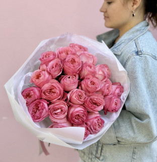 Peony roses Pink Expression