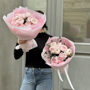 Kytice ranunculus (Pryskyřník) 9 ks