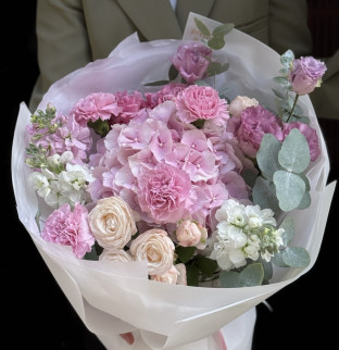 Art bouquet  "Jemný dotek"
