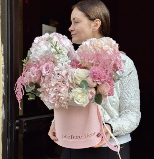 Art букет в коробке "Soft bloom"