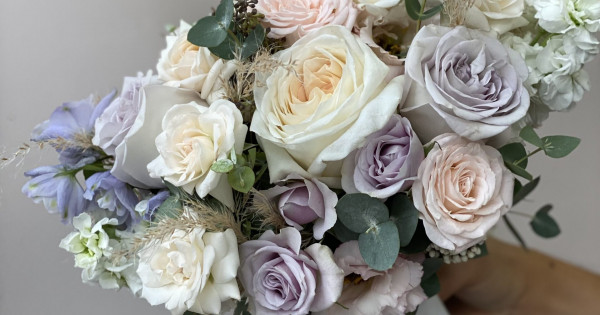 Tender wedding bouquet - PrefereFleur