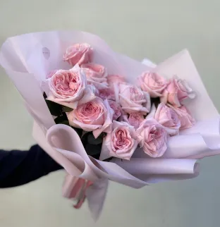 19 růží Pink O´Hara 19 růží Pink O´Hara