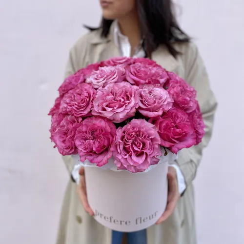 Peony roses in a hat box #3 Peony roses in a hat box #3