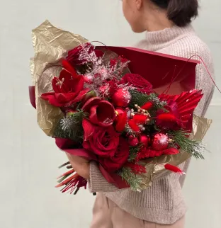 Christmas bouquet №4