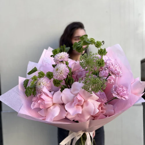 Bouquet “Pink&green” Bouquet “Pink&green”