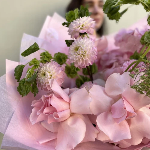 Bouquet “Pink&green” Bouquet “Pink&green”