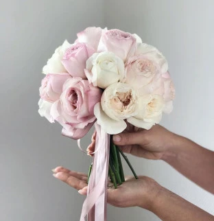 Bridal bouquet - peony roses Bridal bouquet - peony roses