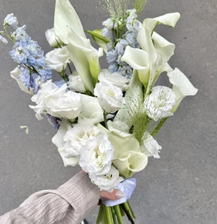 Wedding bouquet - "Blue Dream" Wedding bouquet - "Blue Dream"