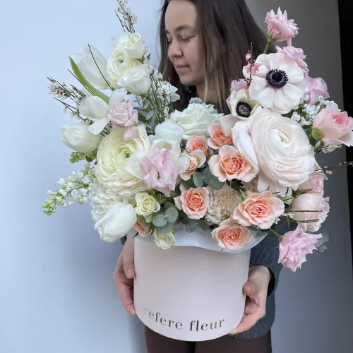 Bouquet ART Pink "Gentle morning' Bouquet ART Pink "Gentle morning'