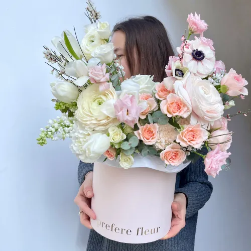 Bouquet ART Pink "Gentle morning' Bouquet ART Pink "Gentle morning'