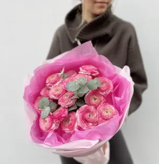 Bouquet ranunculus -19 pcs