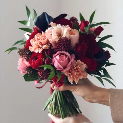 Bridal bouquet - Marsala Bridal bouquet - Marsala