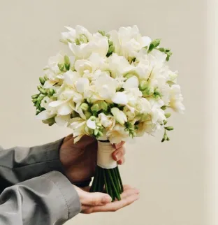 Freesia Wedding Bouquet Freesia Wedding Bouquet
