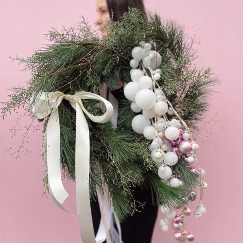 Christmas wreath Minimalism Christmas wreath Minimalism