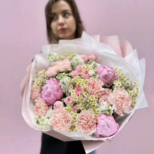 Kulatá kytice „Letní louka“ Kulatá kytice „Letní louka“