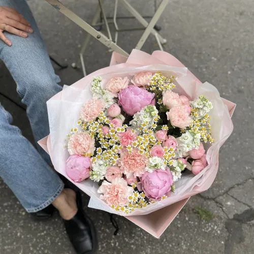 Kulatá kytice „Letní louka“ Kulatá kytice „Letní louka“