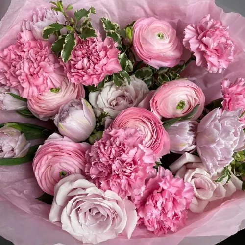 Bouquet "Sweet mousse cream" Bouquet "Sweet mousse cream"