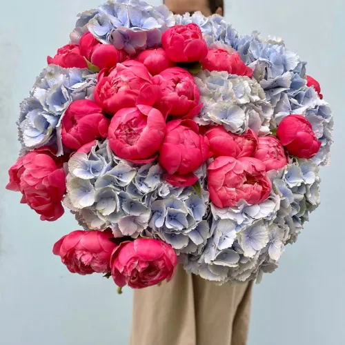 Hydrangea and peonies XXL Hydrangea and peonies XXL