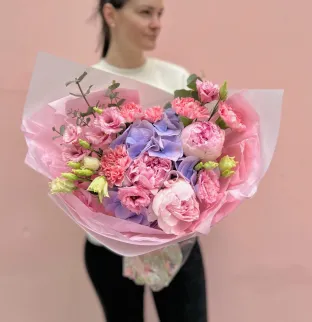 Bouquet "Summer sunset"