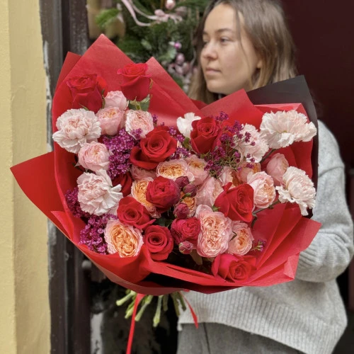 Bouquet “Scarlet mood“ Bouquet “Scarlet mood“