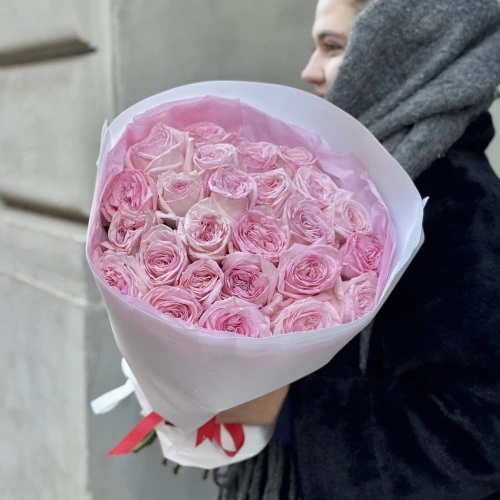 19 Пионовидных Роз Pink O’Hara 19 Пионовидных Роз Pink O’Hara